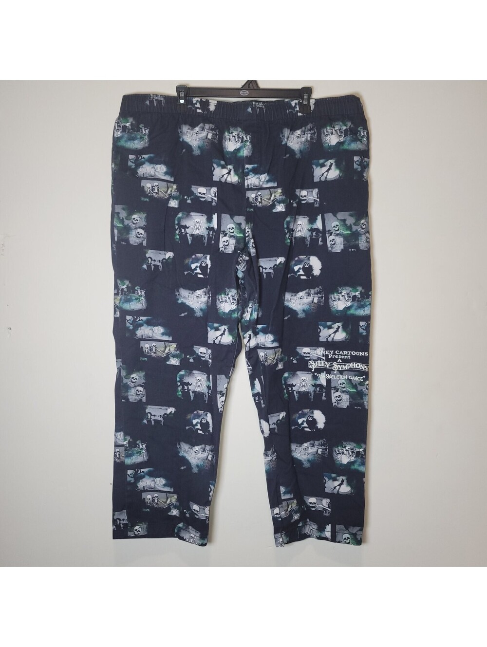 Disney The Skeleton Dance Silly Symphony Pajama Lounge Pants Men's XXL Halloween